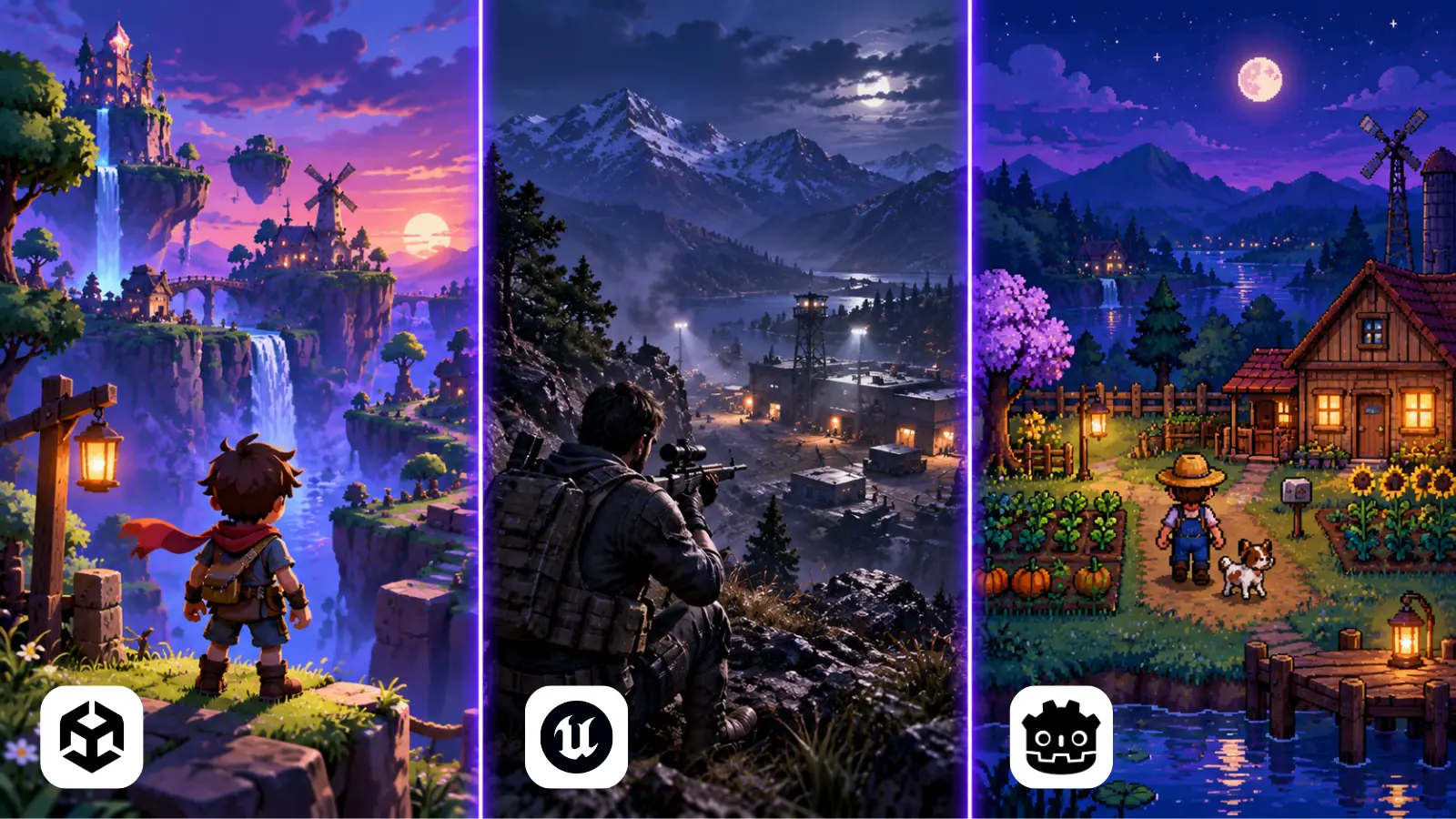Which Is the Best Game Engine: Unity, Unreal, or Godot?