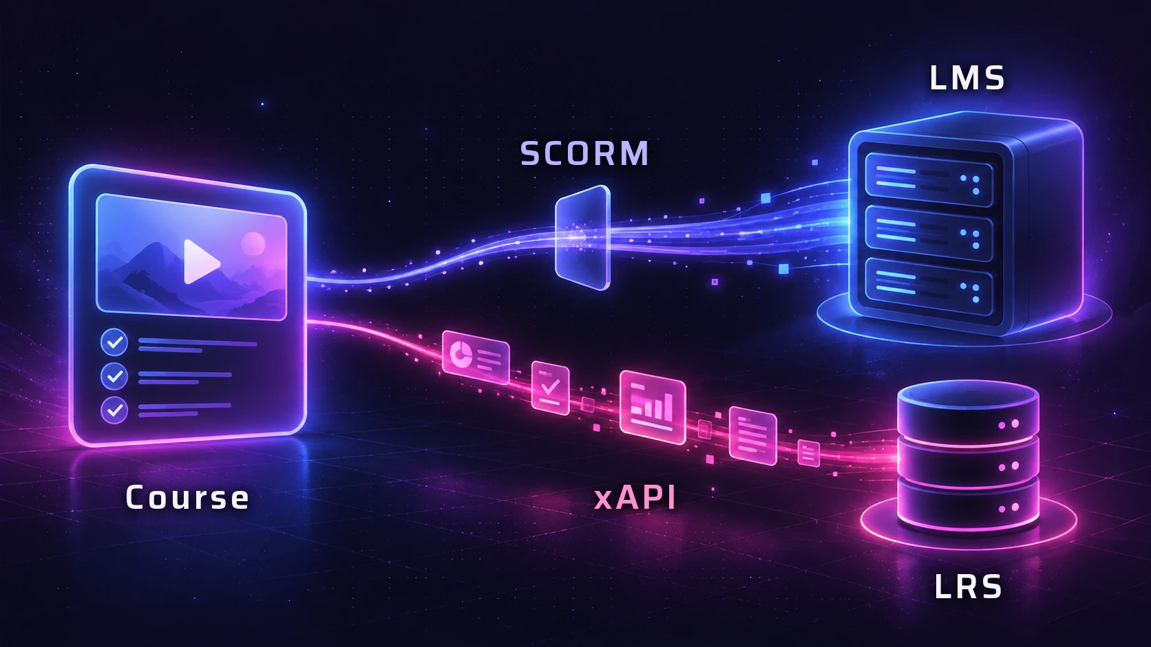 SCORM and xAPI Explained: How Training Talks to Your LMS